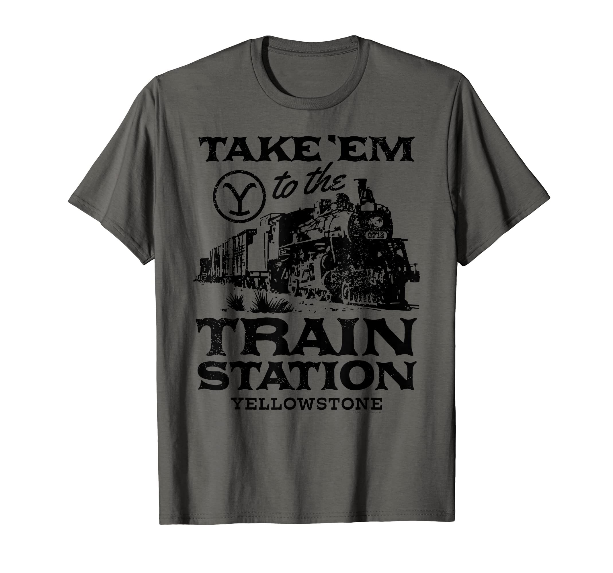 Yellowstone - Take Em to The Train Station T-Shirt
