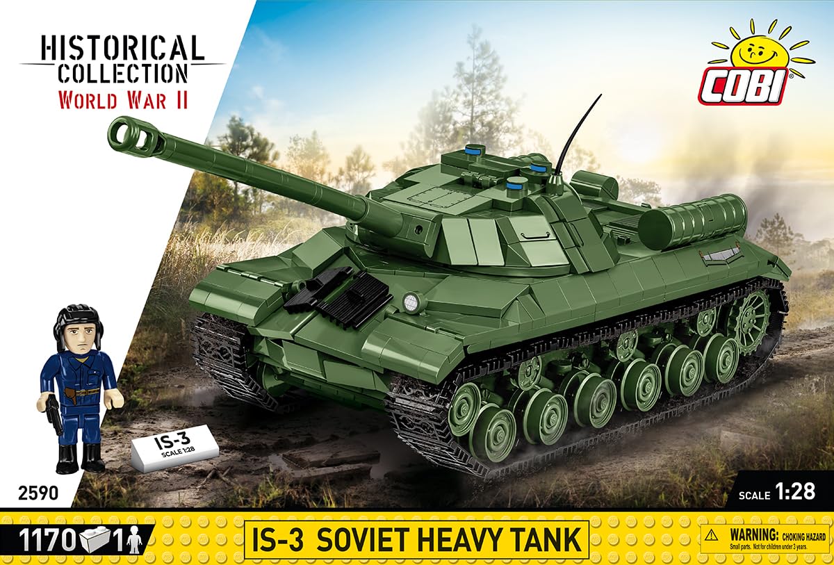 COBI Kolekcja historyczna II wojny światowej – 3 radziecki czołg ciężki