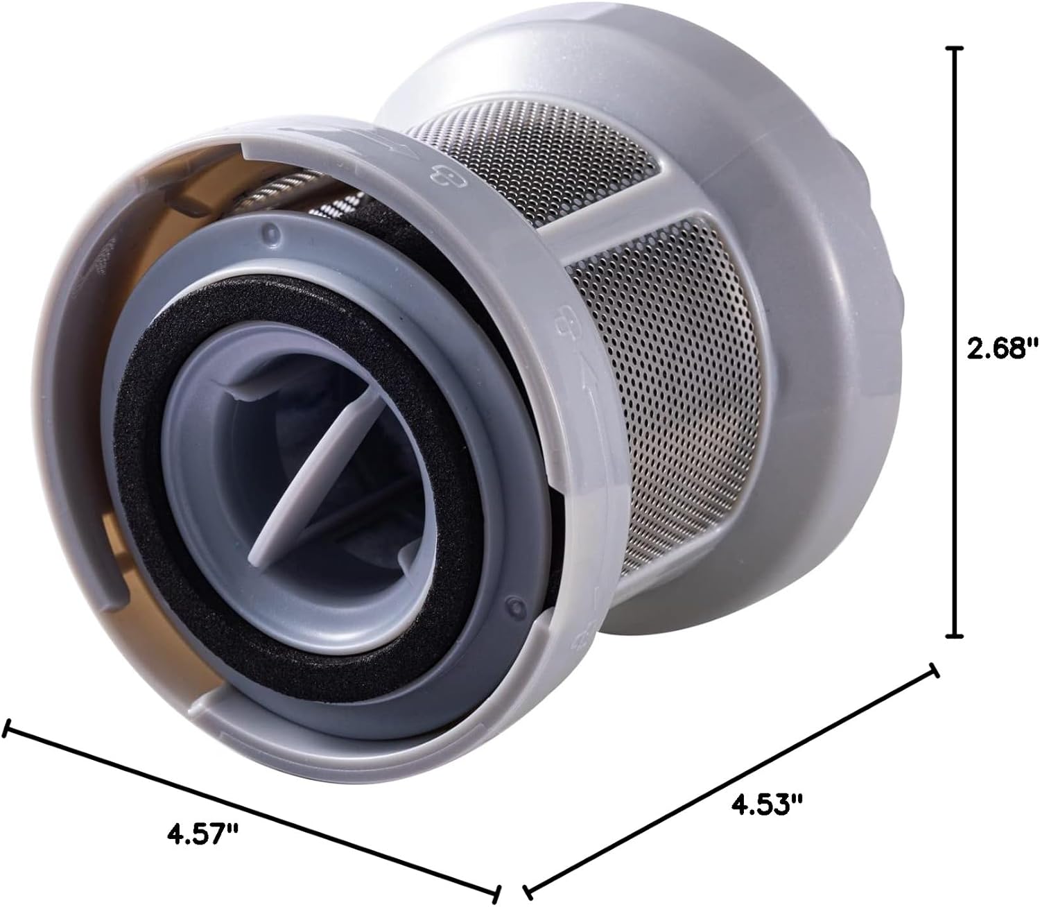 Replacement Filter Kit Z0801 and Z1201 For Eureka Power Plush and HyperClean Cordless Stick Vacuum NEC120,NEC122,NEC124,NEC222