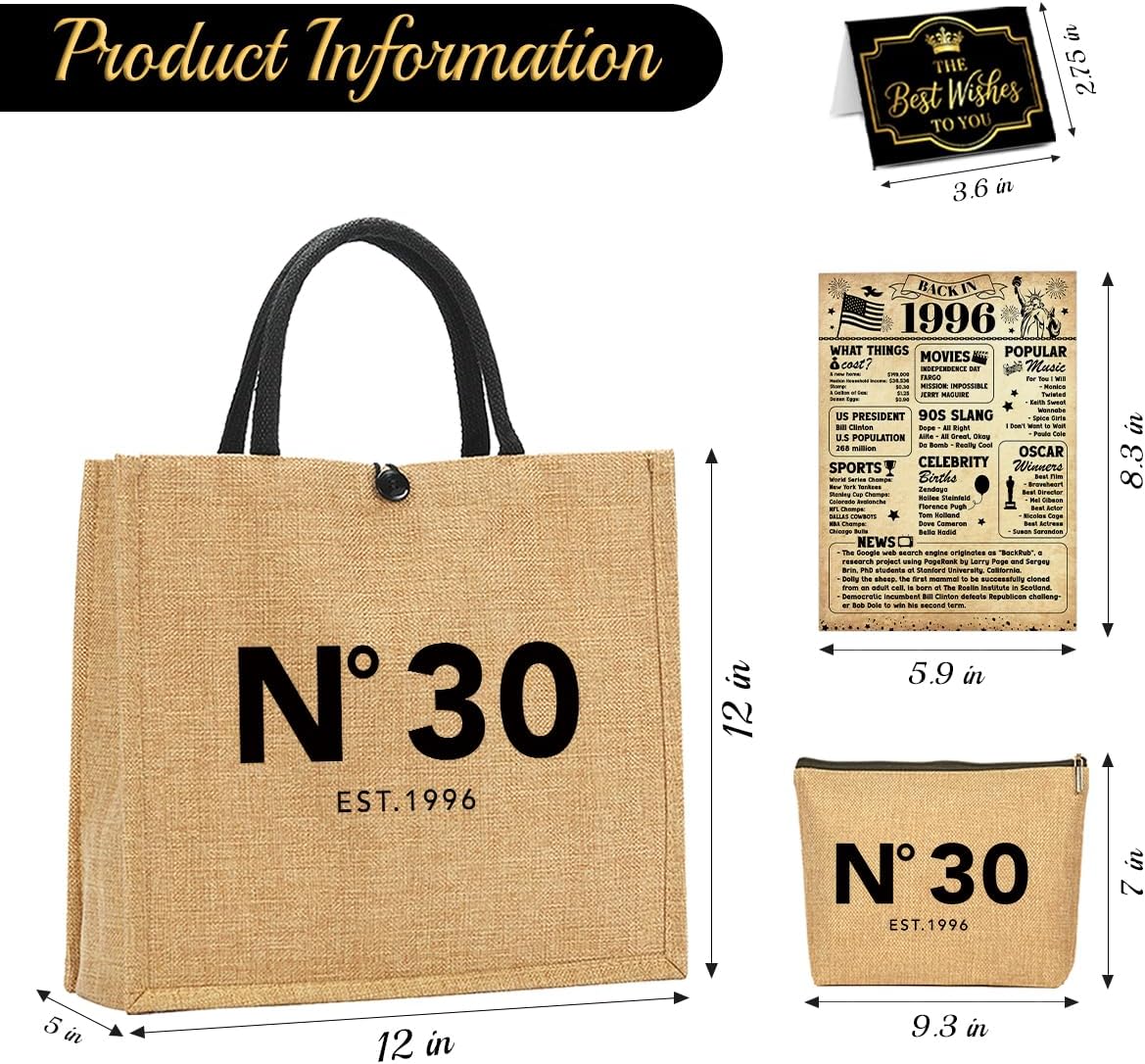 Birthday Gifts for 30th 40th 50th 55th 60th 70th 80th Women - Image 4