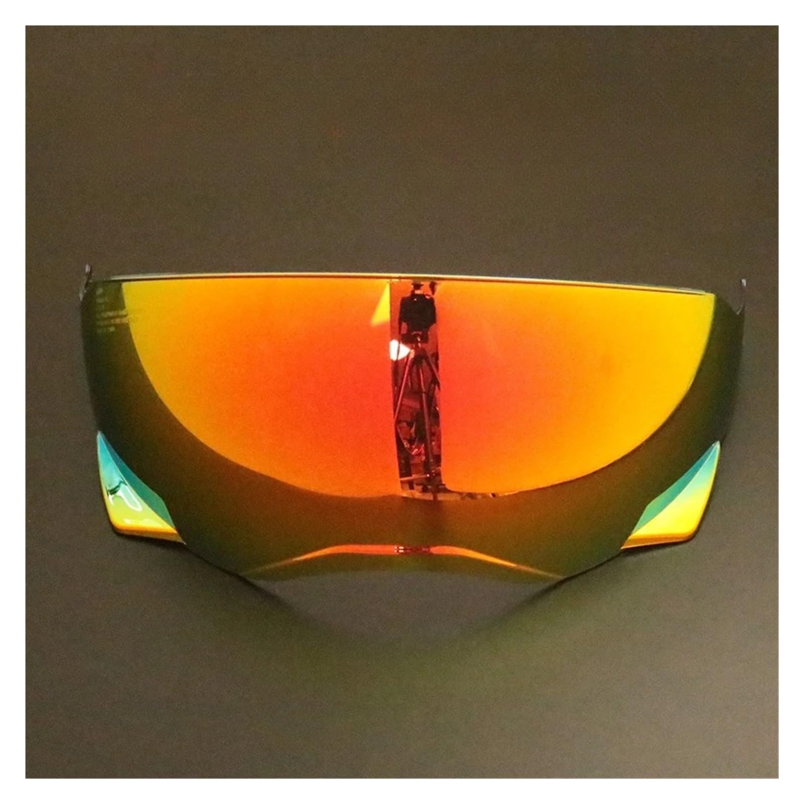 Cúpula Carenabris Deflector De Viento para Broozer, Visera para Casco, Accesorios para Motocicleta, Cascos, Gafas, Lentes De Repuesto Plateadas Y Rojas