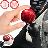 Vista 1 de Cinta Cubierta de botón de arranque para joystick de automóvil, accesorios de metal para arranque, cubierta de botón de arranque del motor
