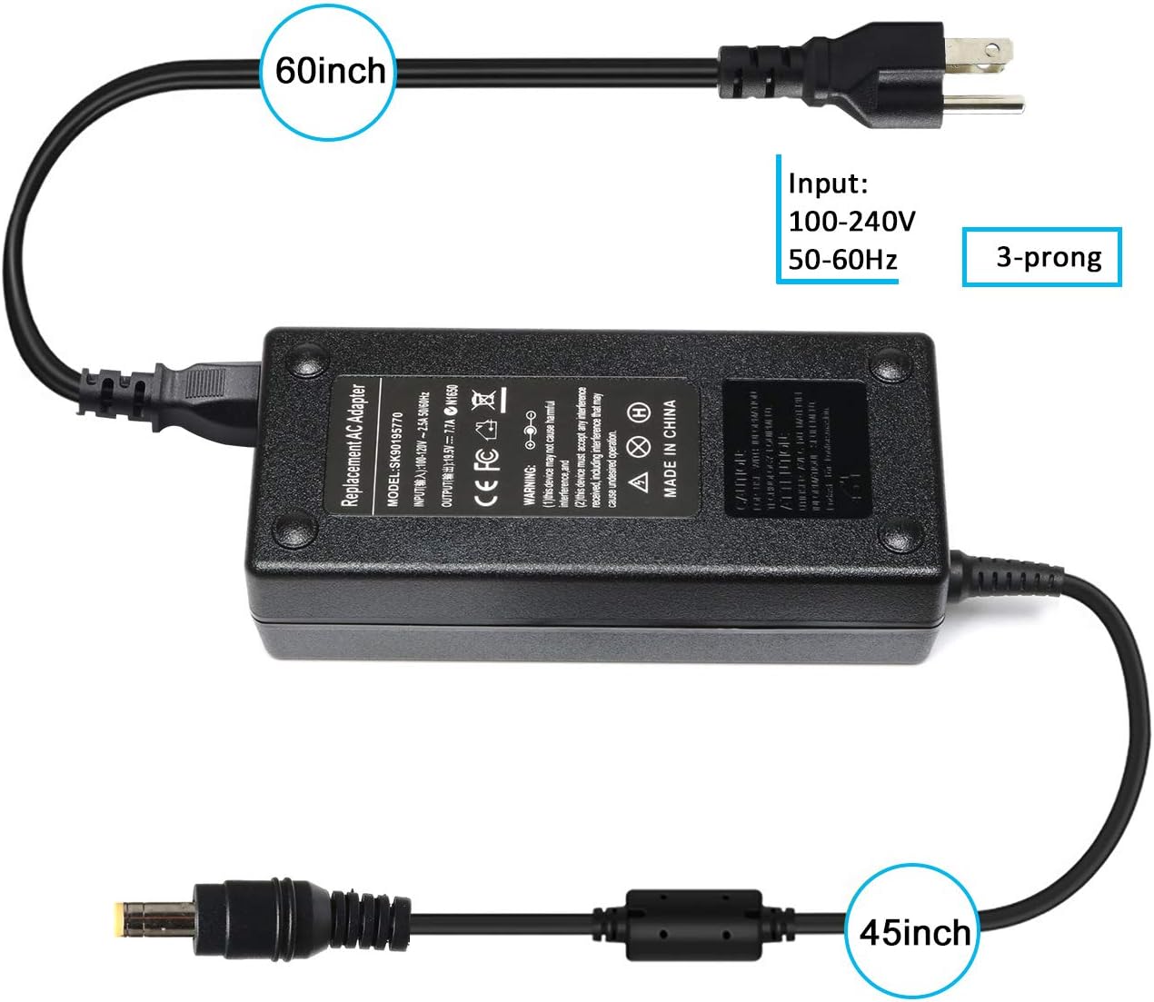Prоmо Dіѕсоunt Uр Tо 70% оƒƒ Tinkon 150W ADP-150NB AC Power Charger Adapter Supply for Asus Laptop G53 G53S G53Sx G53SW G71G G71GX G71V G72GX G73 G73J G74SX G51JX-3D G51Jx-a1 G51Vx-rx05