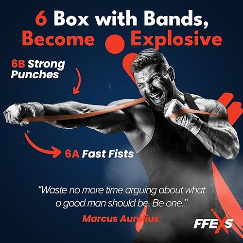 Miniatura 7 de FX FFEXS  Juego de bandas de asistencia para dominar  Bandas de resistencia para hombres y mujeres  Bandas elásticas para entrenamiento y fitness y