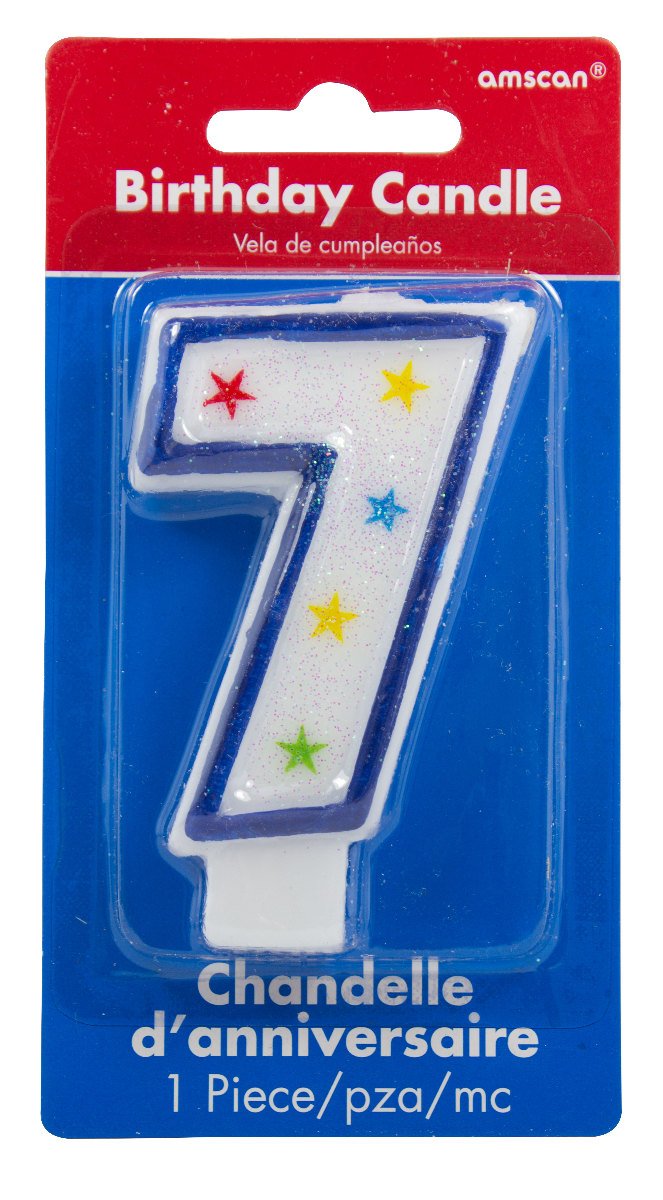 Amscan International - Candelina di Compleanno Numero 7