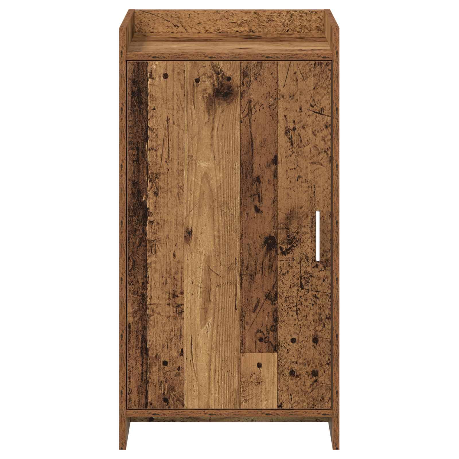 Szafka na buty z drzwiami Antyczne drewno 48 x 36 x 92 cm