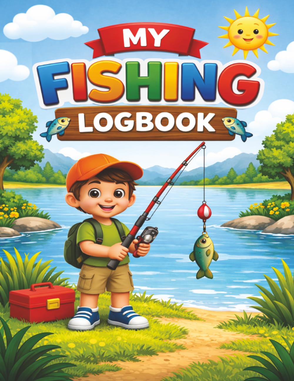 My Fishing Logbook: for Boys ages 3-8 | Trip Tracker with Checklists, Drawing Pages and more | 128 Color pages, 8.5x11 inches | A Fun Adventurous, ... Fish Lovers | A keepsake for years to come