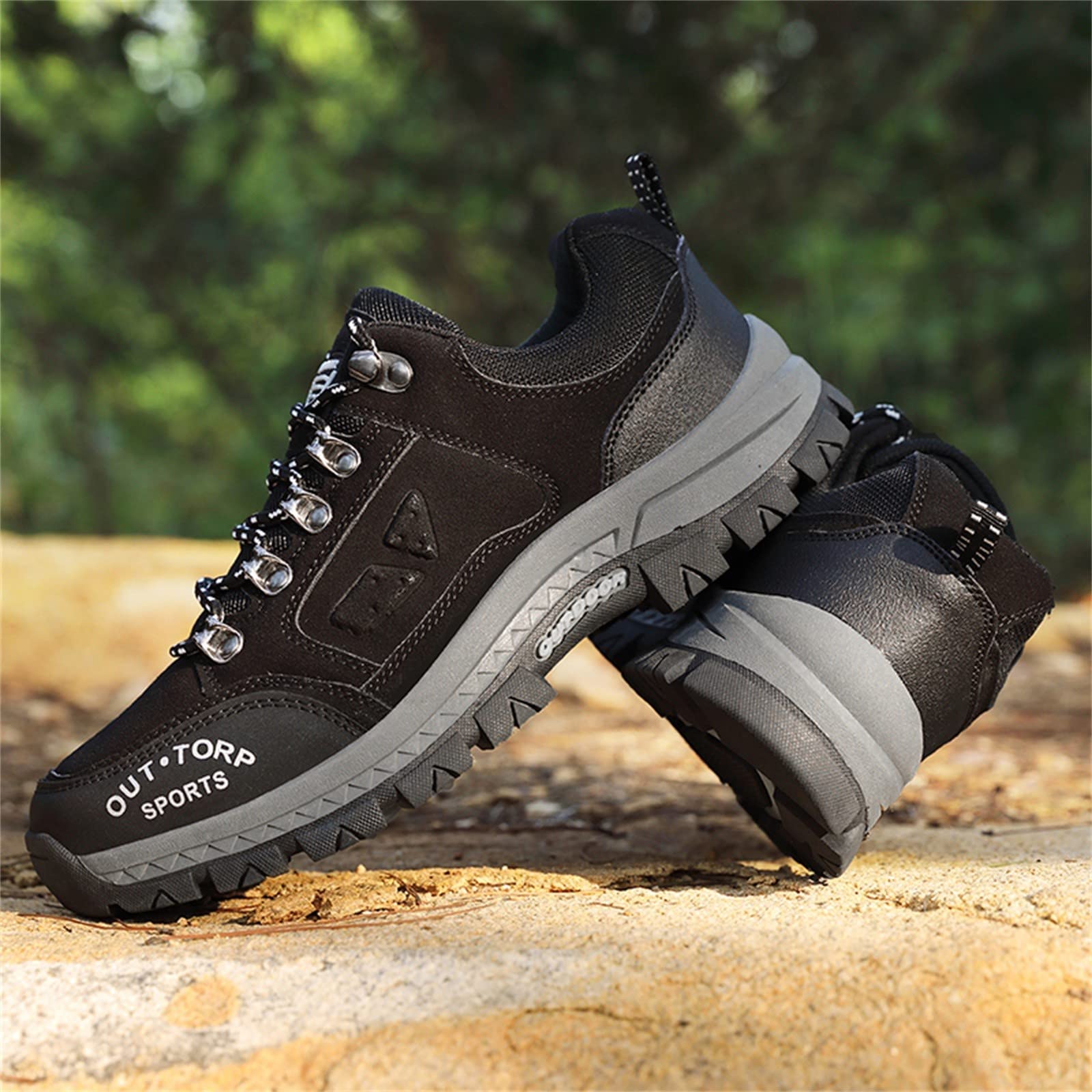 Wanderschuhe Herren Wasserdicht Atmungsaktiv - Trekkingschuhe Rutschfest