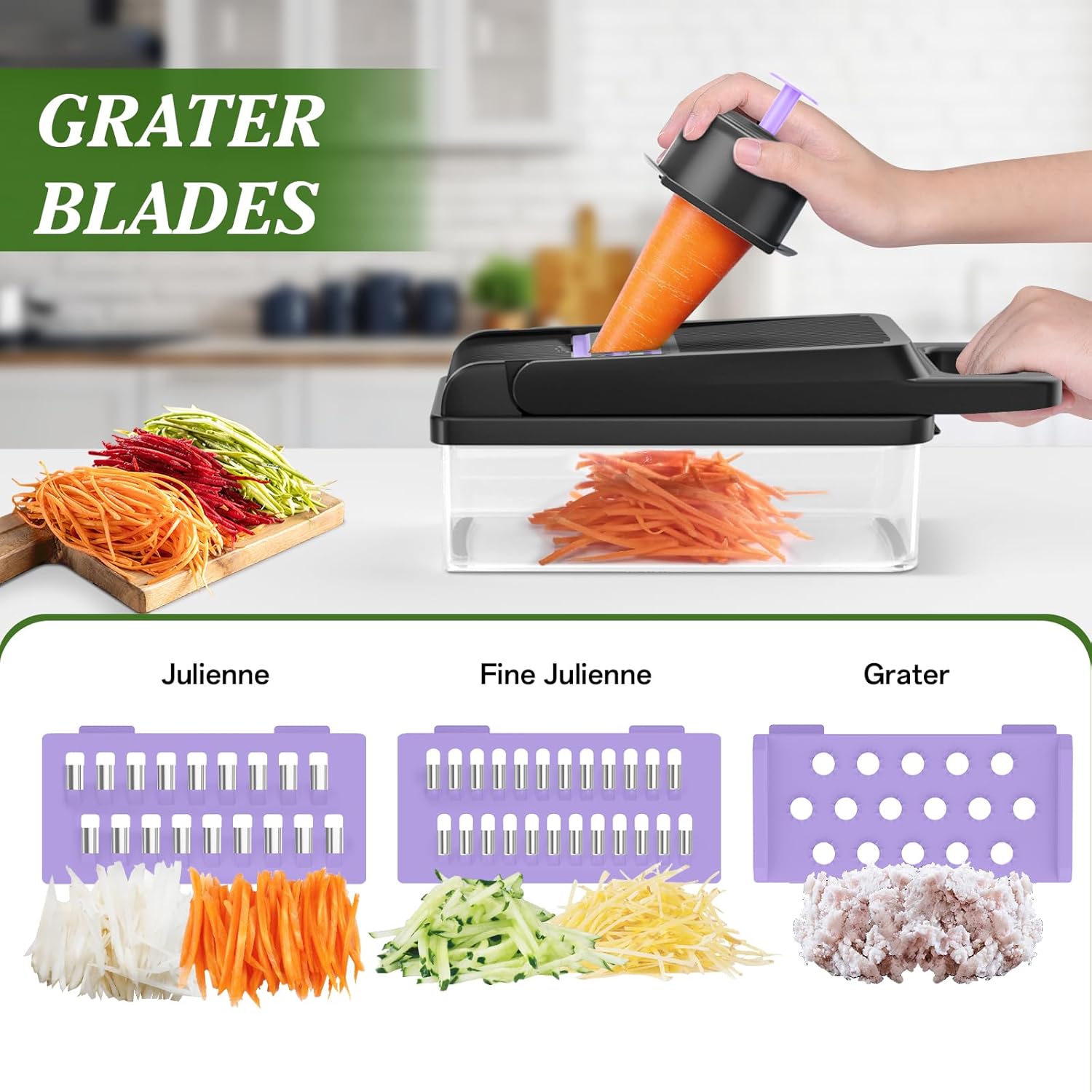HomeHas Vetable Chopper Vetable Cutter, 1 Kitchen Gadt, Dicer,