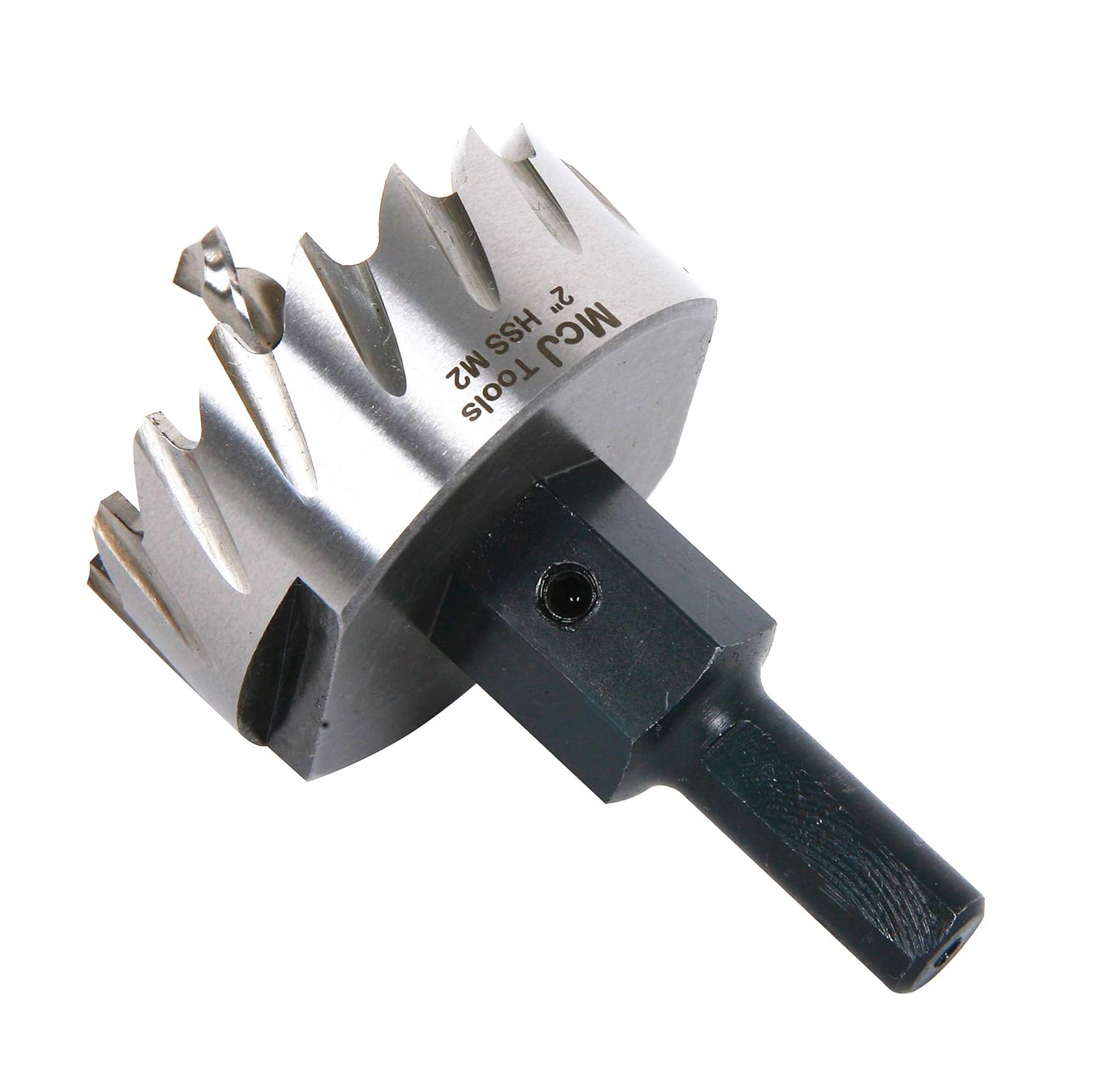 McJ Tools 2 Inch HSS M2 Drill Bit Hole Saw for Metal, Steel, Iron, Alloy, Ideal for Electricians, Plumbers, DIYs, Metal Professionals