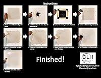 Vista 2 de Kit de reparación de paneles de yeso de 16 pulgadas