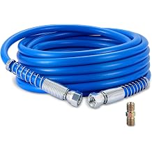 NYXOVA 25Ft 1/4" Airless Paint Sprayer Hose, 3300PSI Paint Spray Hose