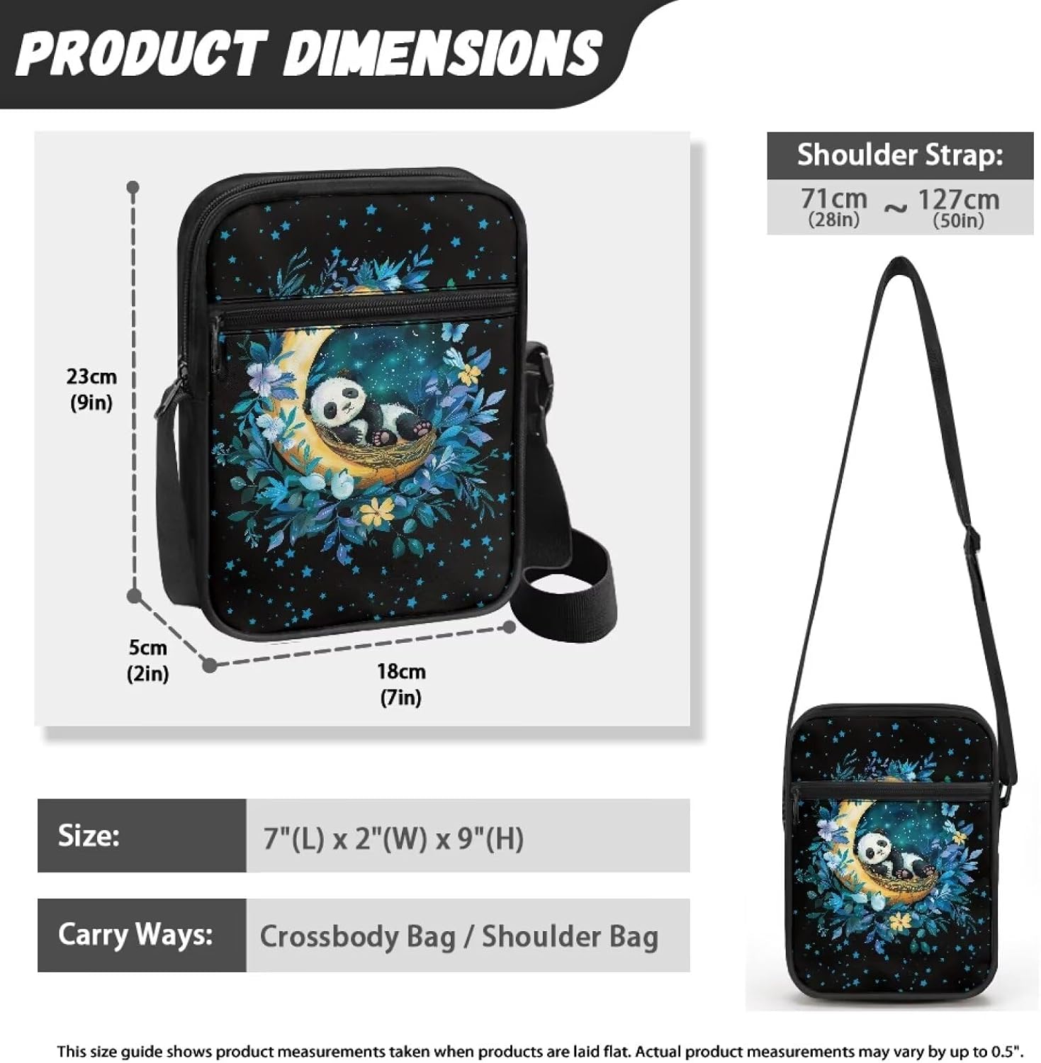 Suobstales Crossbody Bag Sling Purse for Women Men Mini Shoulder Bag Messenger Bag Fanny Back Pack Travel Passport Wallet Bag