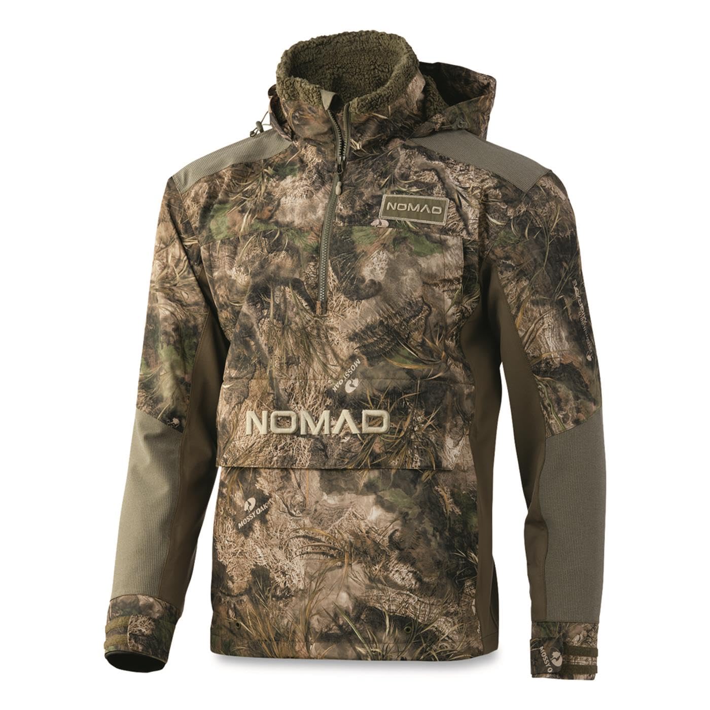 Sudadera con Cremallera de 1/2 para Hombre NOMAD WSL contra la lluvia y el sudor en carrera 3