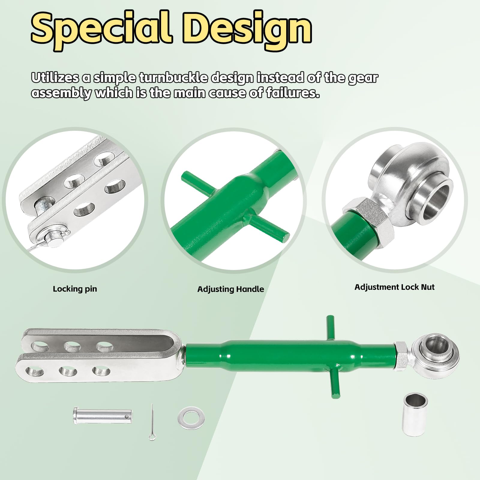 Amazon.com: 3 Pt Lift Link AM877572 for John Deere 870 970 1070  