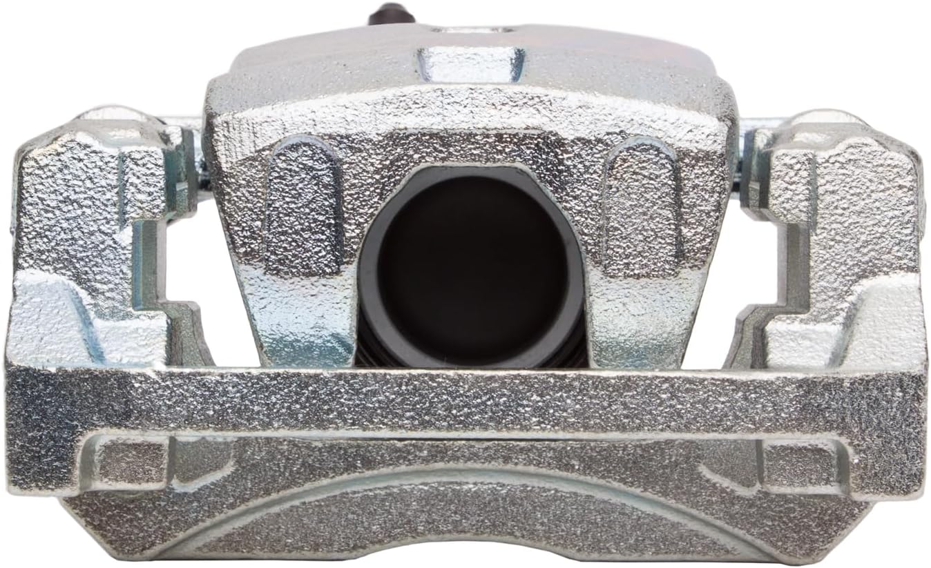 R1 Concepts Rear Left Brake Caliper Silver Zinc Coated CAL-80655| Fits 2007-2015 Mazda CX-9