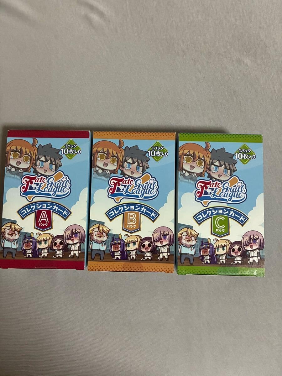 FGO Fes グレイルリーグカード FGO Fate Grail League フェス コレクションカード Cパック FGO Fate