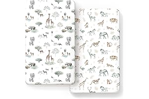 African Savannah Crib Sheets 2-Pack