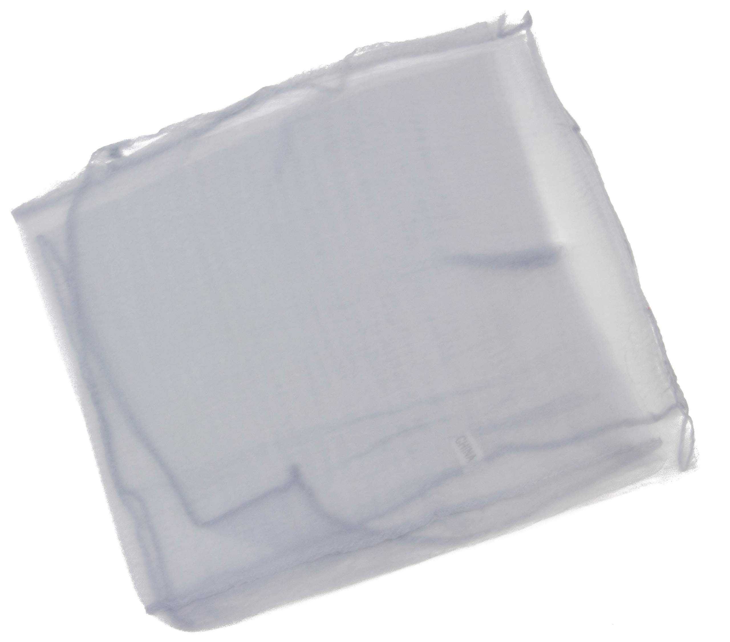 Mytoptrendz Girls Grey Mytoptrendz® - Classic Retro Plain Square Sheer Chiffon Scarf