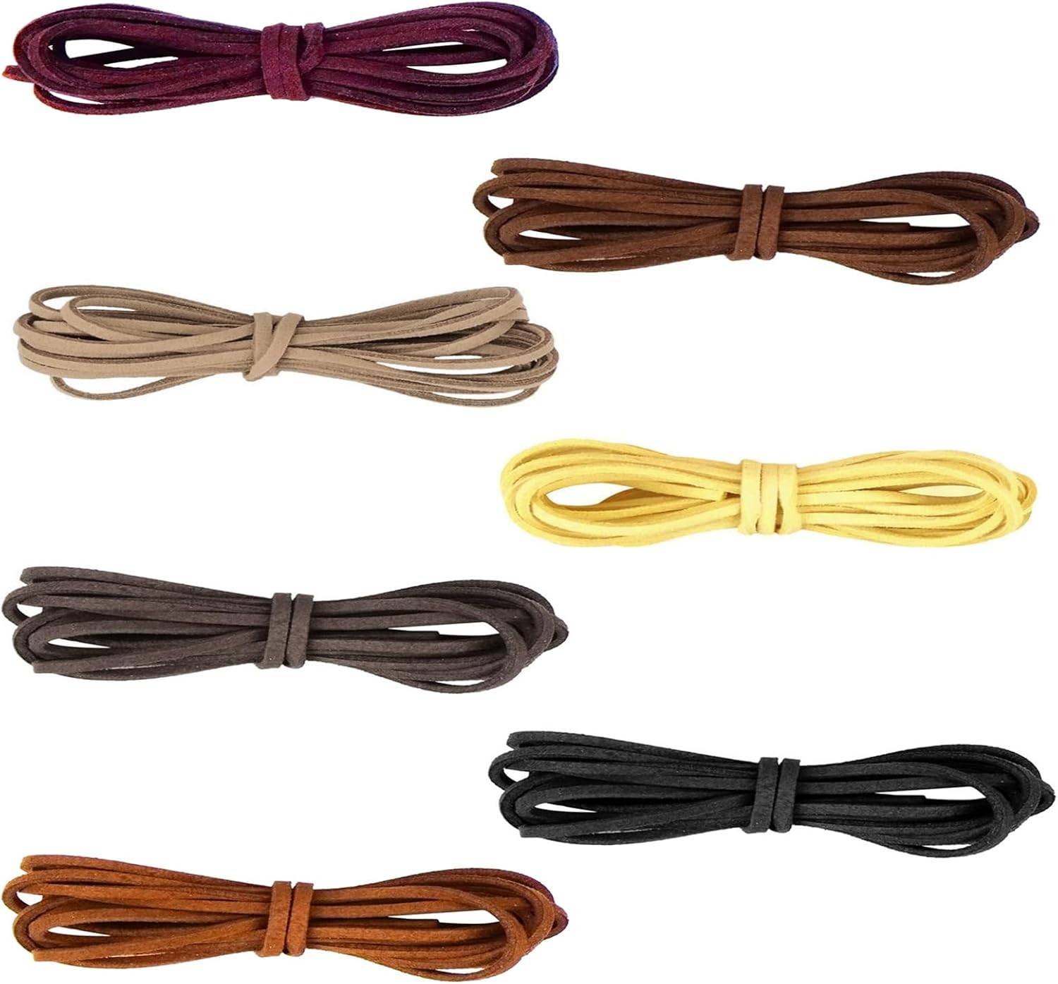 240 cuirs ronds différents pour vos montages de bracelets fantaisie en cuirs