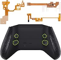 Vista 1 de eXtremeRate Textured Black HOPE Programable Remap Kit for Xbox Series XS Controller Upgrade Boards Redesigned Back Shell Side Rails Back Buttons