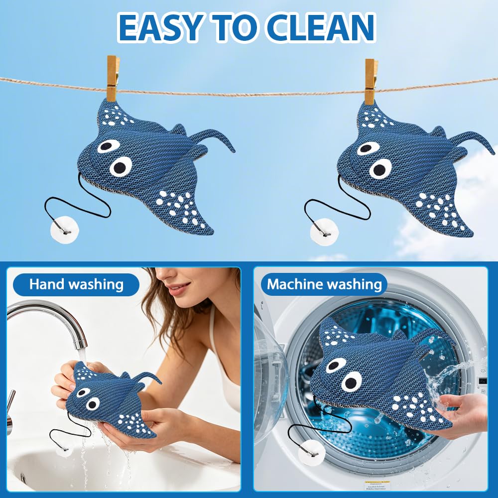 2 Stück Scum Absorber, Hot Tub Pool Scum Absorber, Wiederverwendbarer Ölabsorbierender Schwamm, zum Aufsaugen von Scum, Schaum, Fett im Wasser, für Schwimmbad, Spa Whirlpool, Badewanne, Pool, Sp