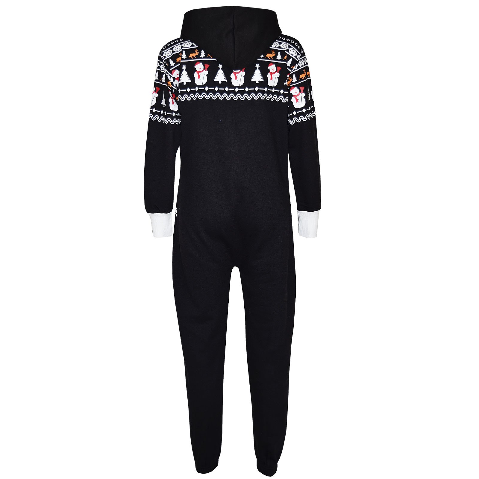 A2Z 4 Kids Mädchen Jungs Neuheit Weihnachten Weihnachtsmann Vlies Onesie Alles in einem Jumpsuit Attire Alter 5-13 Jahre