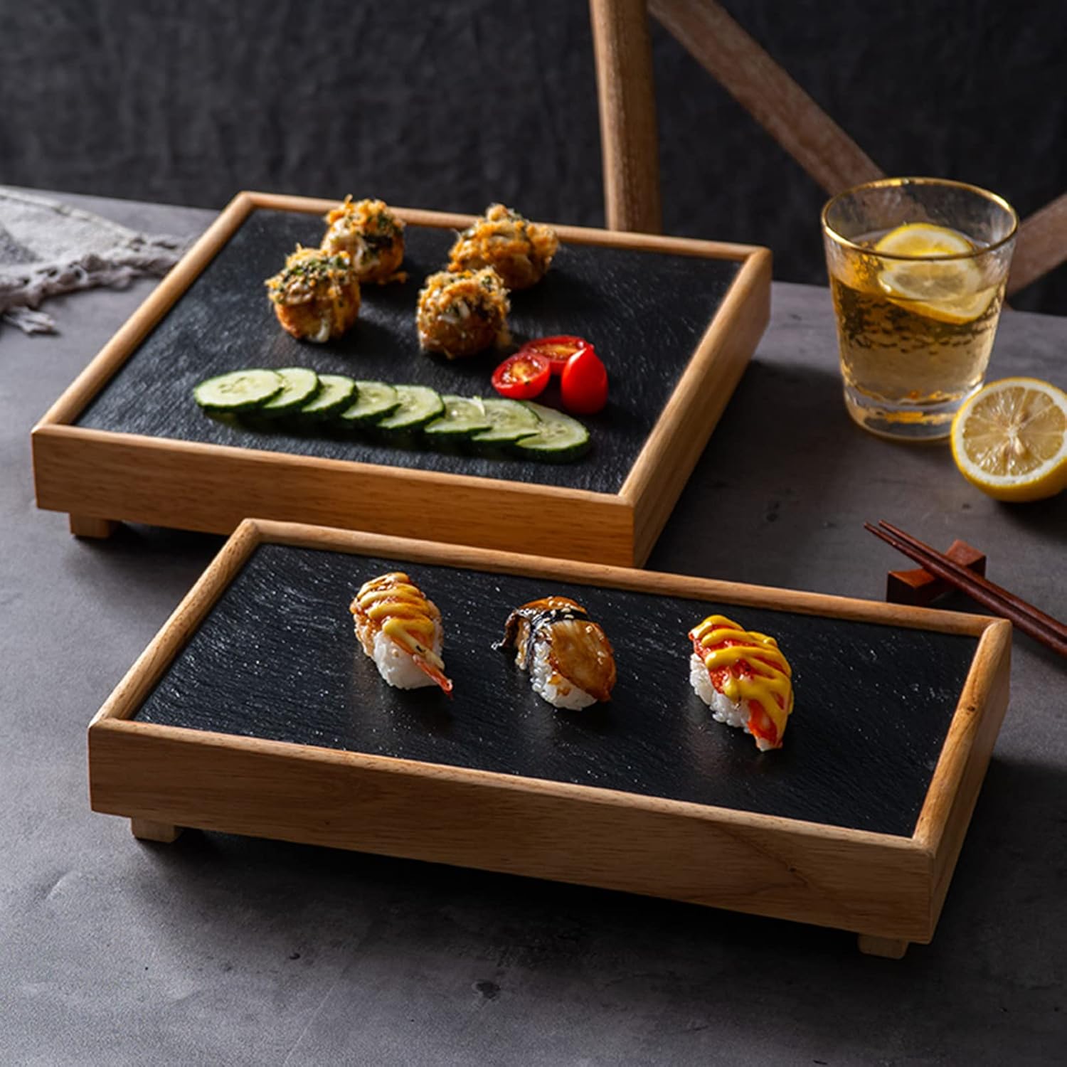 会津漆器 三段重箱 お重 3段 金蒔絵 漆塗り 天然木 螺鈿 梅図