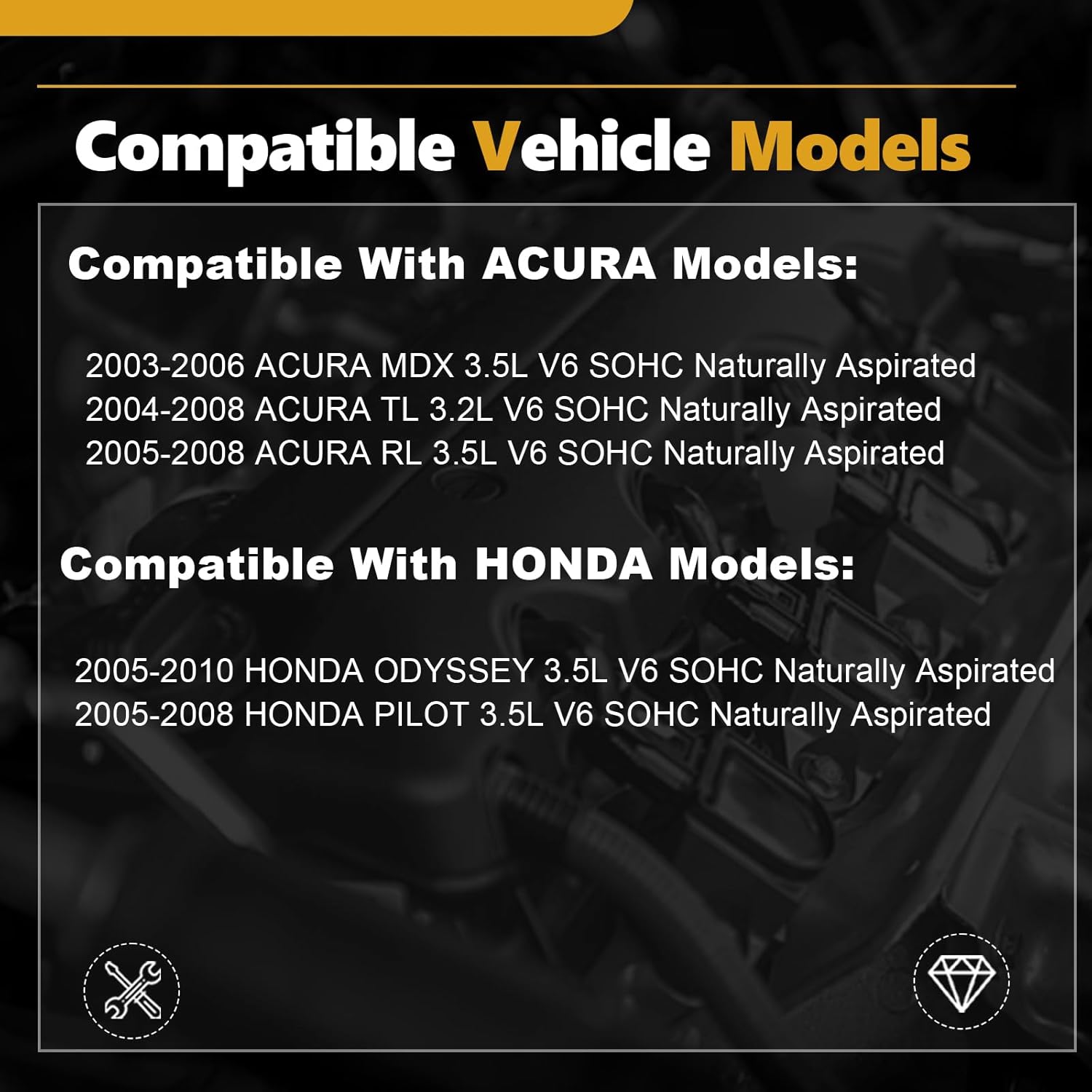 AUCERAMIC HS26265PT-1 Engine Cylinder Head Gasket Set Fit for 05-10 Honda Odyssey J35A6 05-08 Acura RL 3.5L V6 J35A8 06-08 Pilot Ridgeline J35A9 04-08 Acura TL J32A3 03-06 MDX J35A5 24V