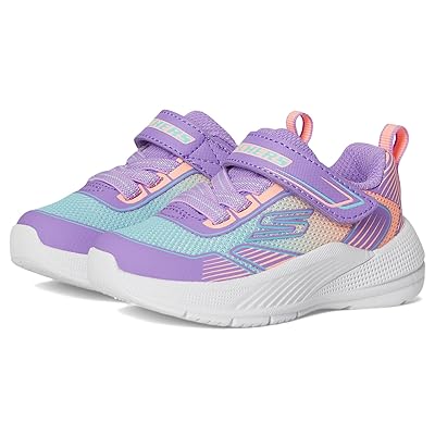 SKECHERS KIDS Microspec Advance Oasis Point 303657N (Toddler) Girls Shoes Lavendar/Multi
