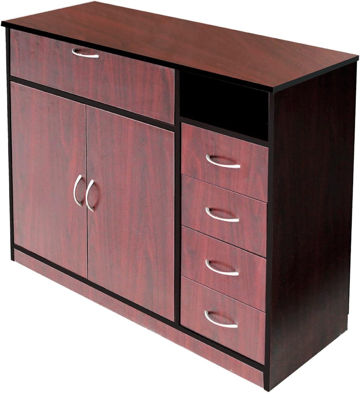 RTA458 Styling Station Mahogany Mahogany