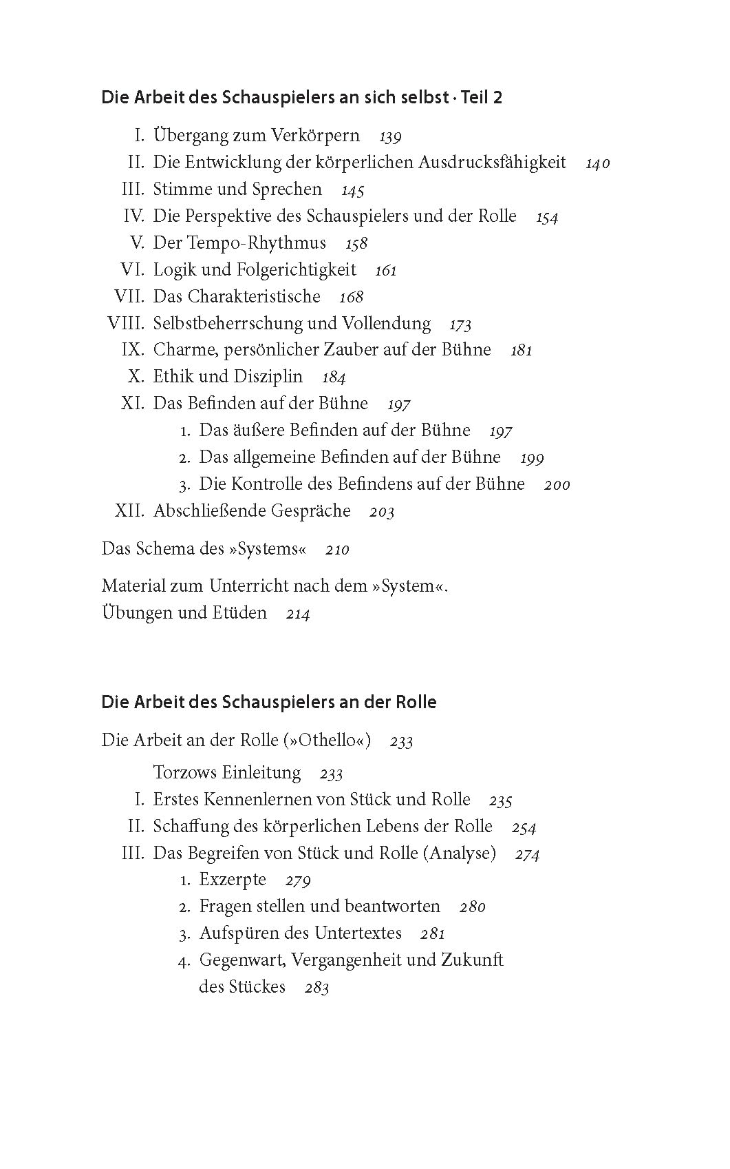 Stanislawski-Reader: Die Arbeit des Schauspielers an sich selbst und an der Rolle