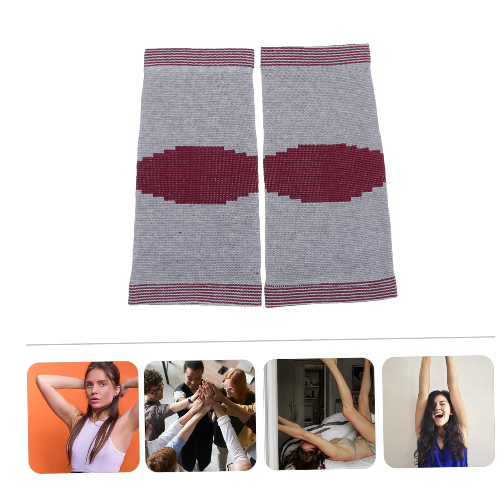 PACKOVE 1Pair Elbow Guard Sleeve Breathable Elbow Brace for Sports Comfortable Protective Arm Support for Tennis Baseball Basketball Weightlifting