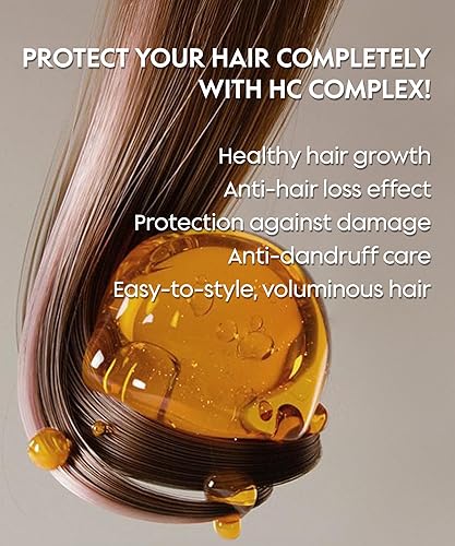 Miniatura 4 de HC Care COMPLEX - Juego de champú 100% herbario y champú anticaspa, fortalecimiento del cabello, suero nutritivo para cabello dañado, cuidado