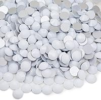 Vista 43 de Genie Crystal ss34 Red Glass Rhinestones 288 Pcs, 7.0 mm Big Light Siam Flatback Rhinestone, Diamond Cut Gems for Crafts, Face Mask, Makeup