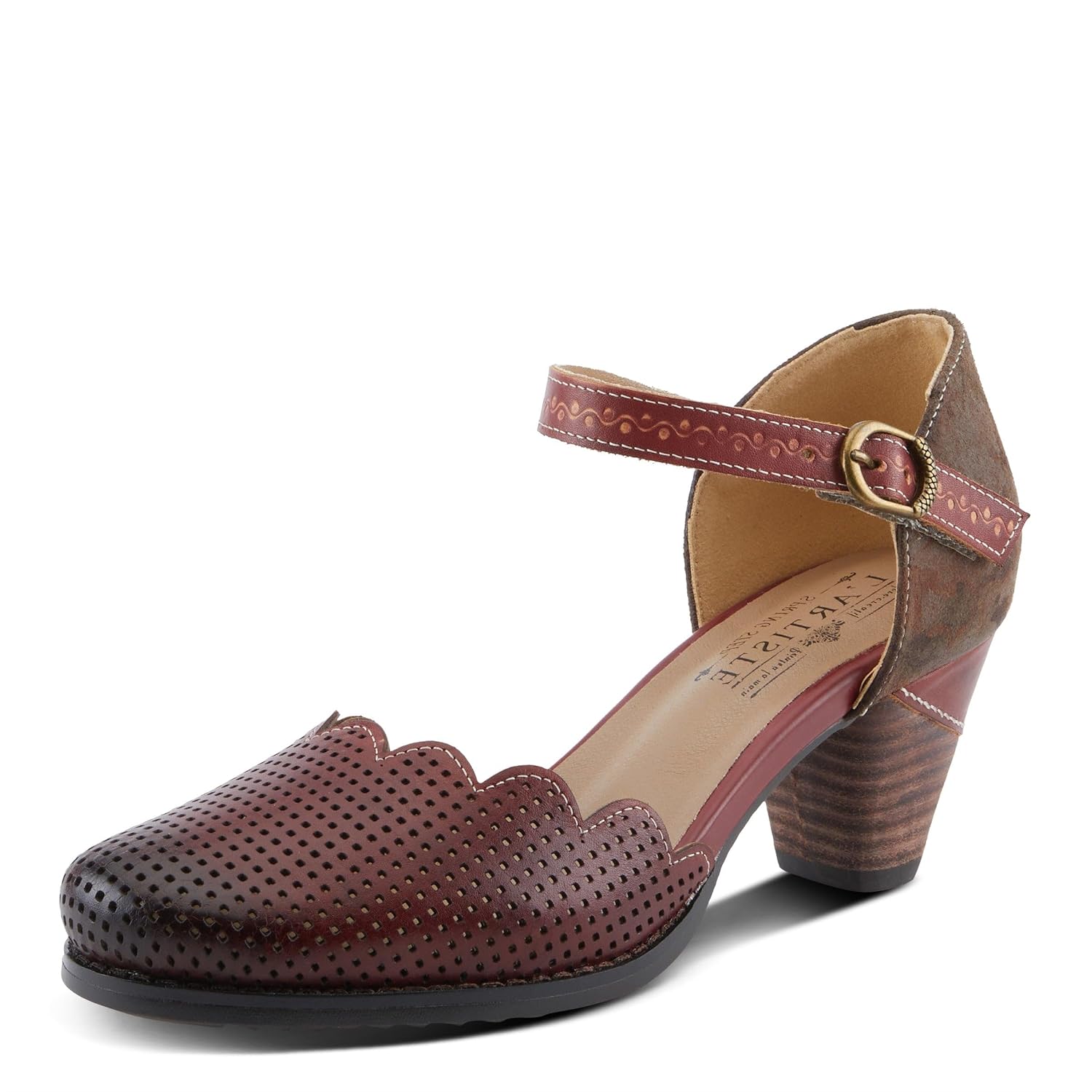 Spring Step L'Artiste Women's Parchelle Mary Jane Flat, Bordeaux, 9 - Review, Price and Buying Guide