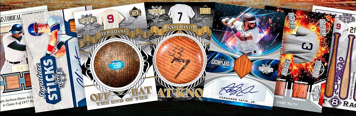 2022 Leaf Lumber Baseball box (4 cards/bx)