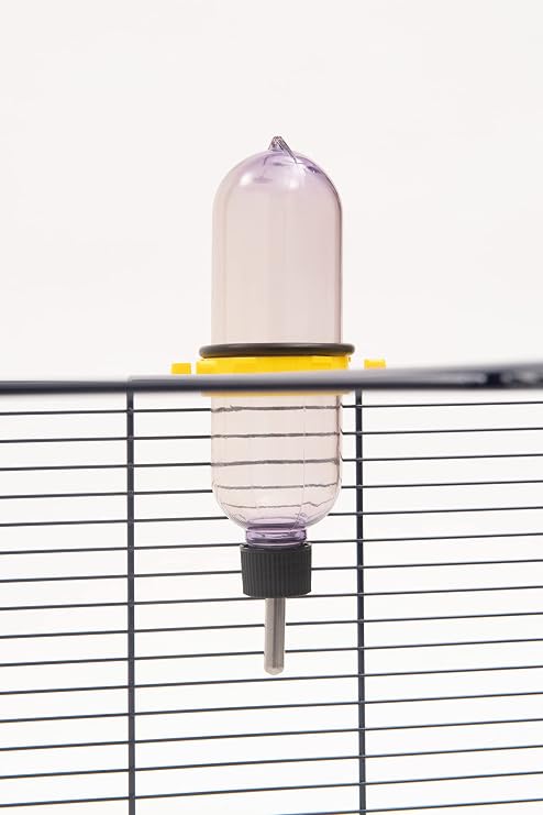 Lixit Bell Style Aquarium Cage Water Bottle (8 Ounce, Clear)