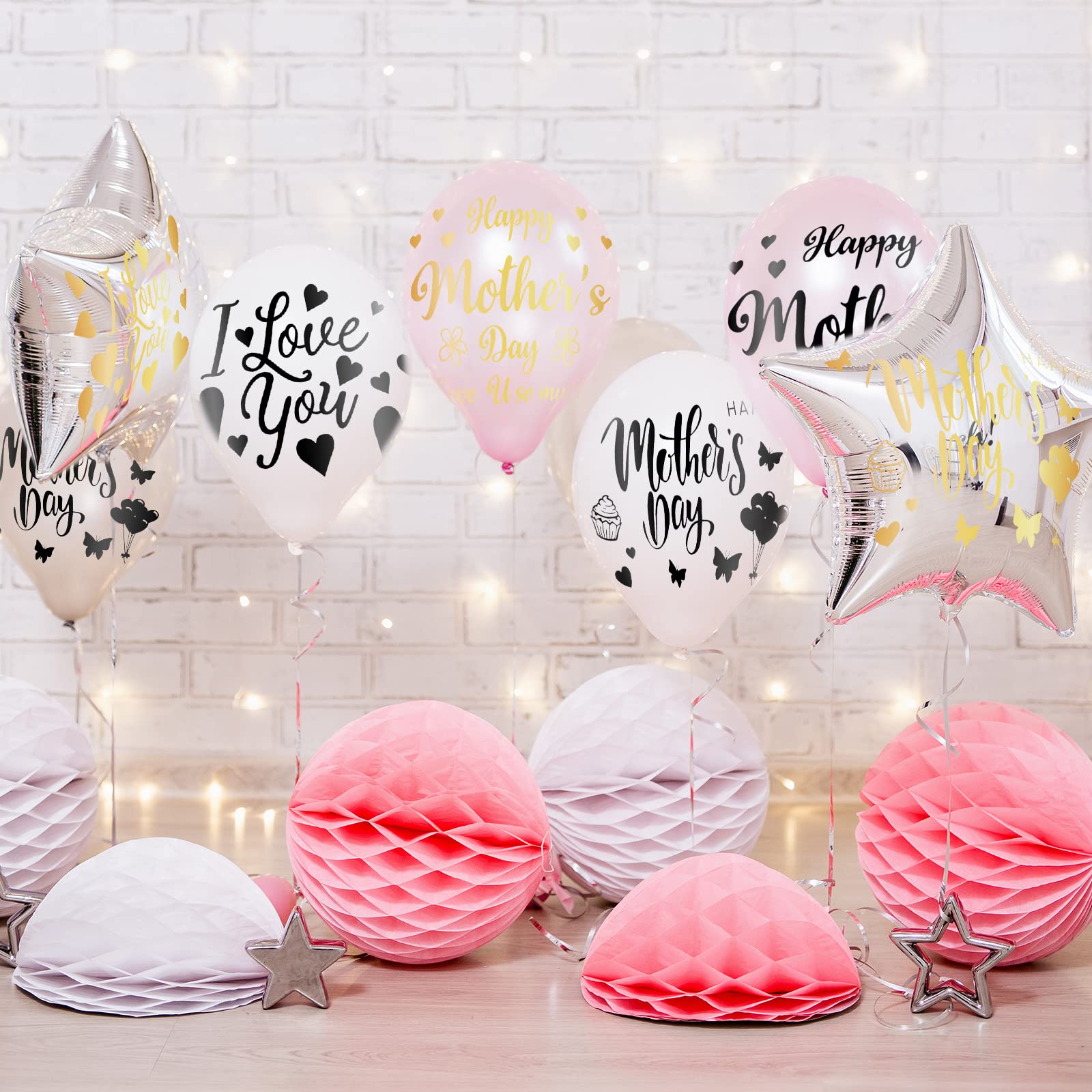 Totelux Valentines Heart Nail Stickers Glitter 3D Nail
