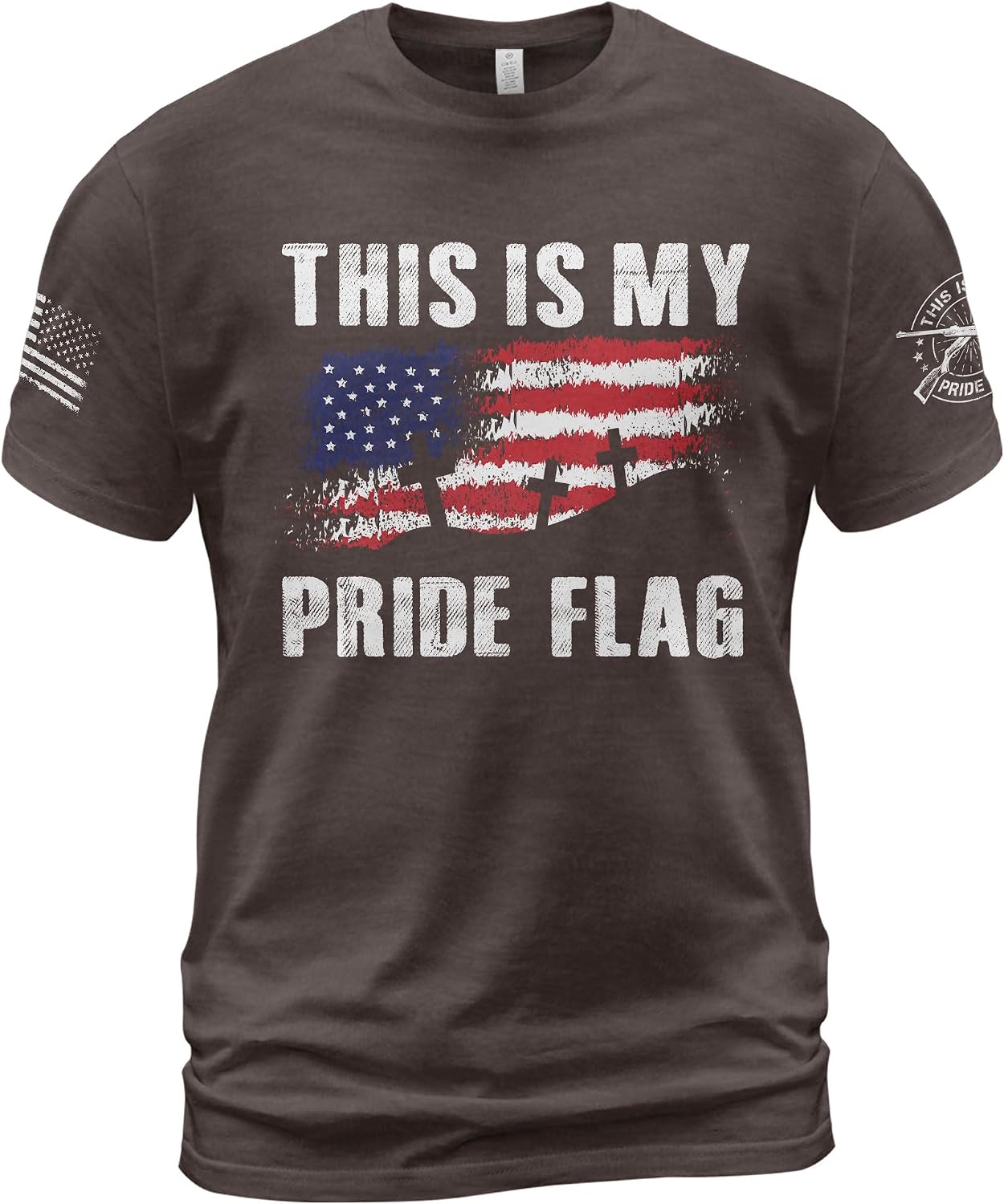 This is My Pride Flag Shirt, 4th of July Shirts for Men, American Flag Shirt, Patriotic Shirts for Men 02