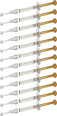 Opalescence 45% Syringes Teeth Whitening Gel - with PF - 12 Syringes Refill Kit Carbamide Peroxide. Made by Ultradent, in Mint Flavor. Tooth Whitening 5359-6