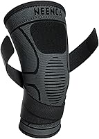 Vista 10 de NEENCA Rodilleras para Dolor de Rodilla - Paquete de 2 Mangas de Rodilla para Alivio del Dolor, Mangas de Compresión de Rodilla con Correas