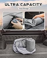 Vista 7 de Colchón de cama de camión extensible para portón trasero con bomba incorporada, colchón de aire para cama de camión resistente, para 5.5-5.8 pies