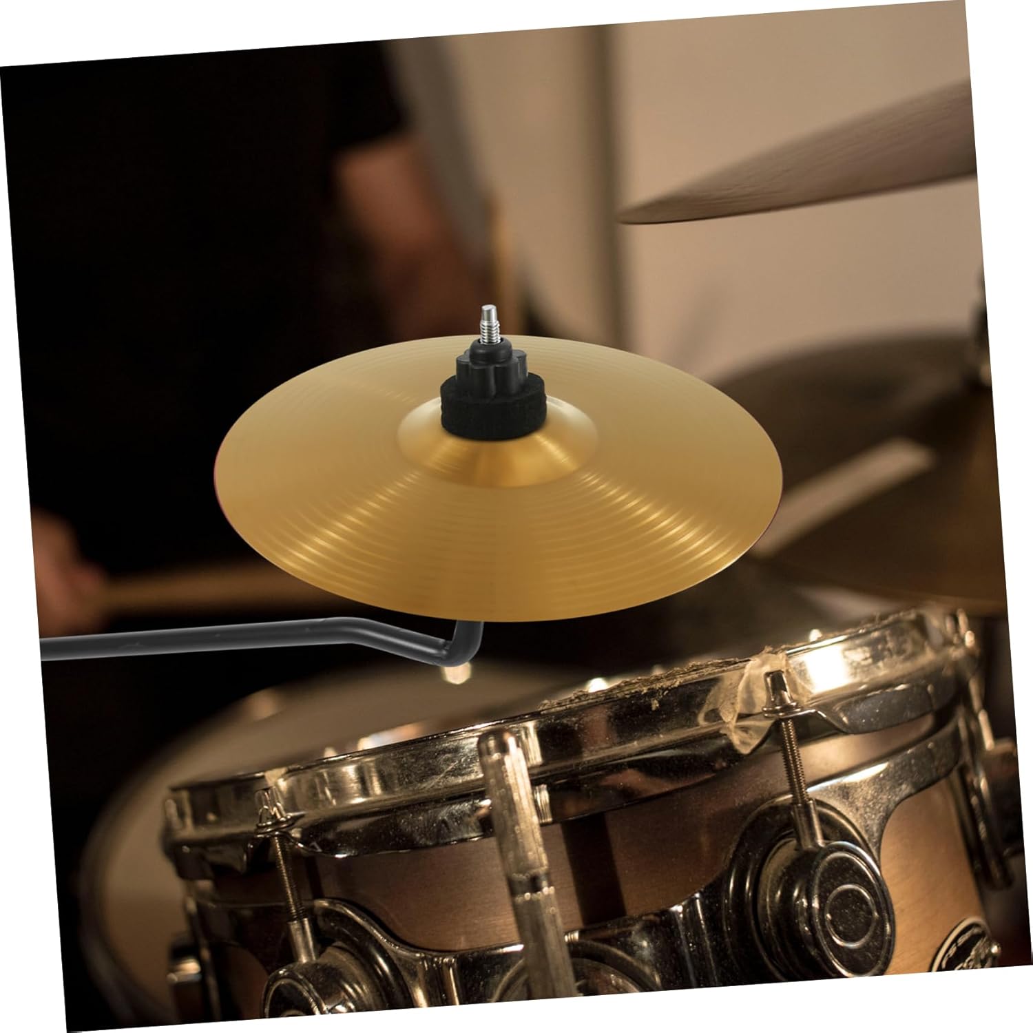 Mikinona Cymbal Wall Mount Holder Slatwall Holder for Tambourines Easy Install and Use
