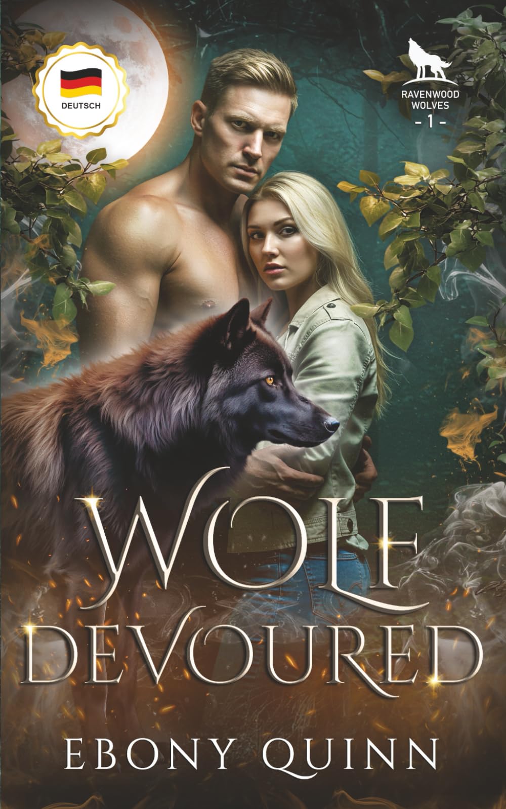 Wolf Devoured (German): Eine Wolfswandler-Romanze zwischen vorherbestimmten Seelenverwandten (Ravenwood-Wölfe (German))