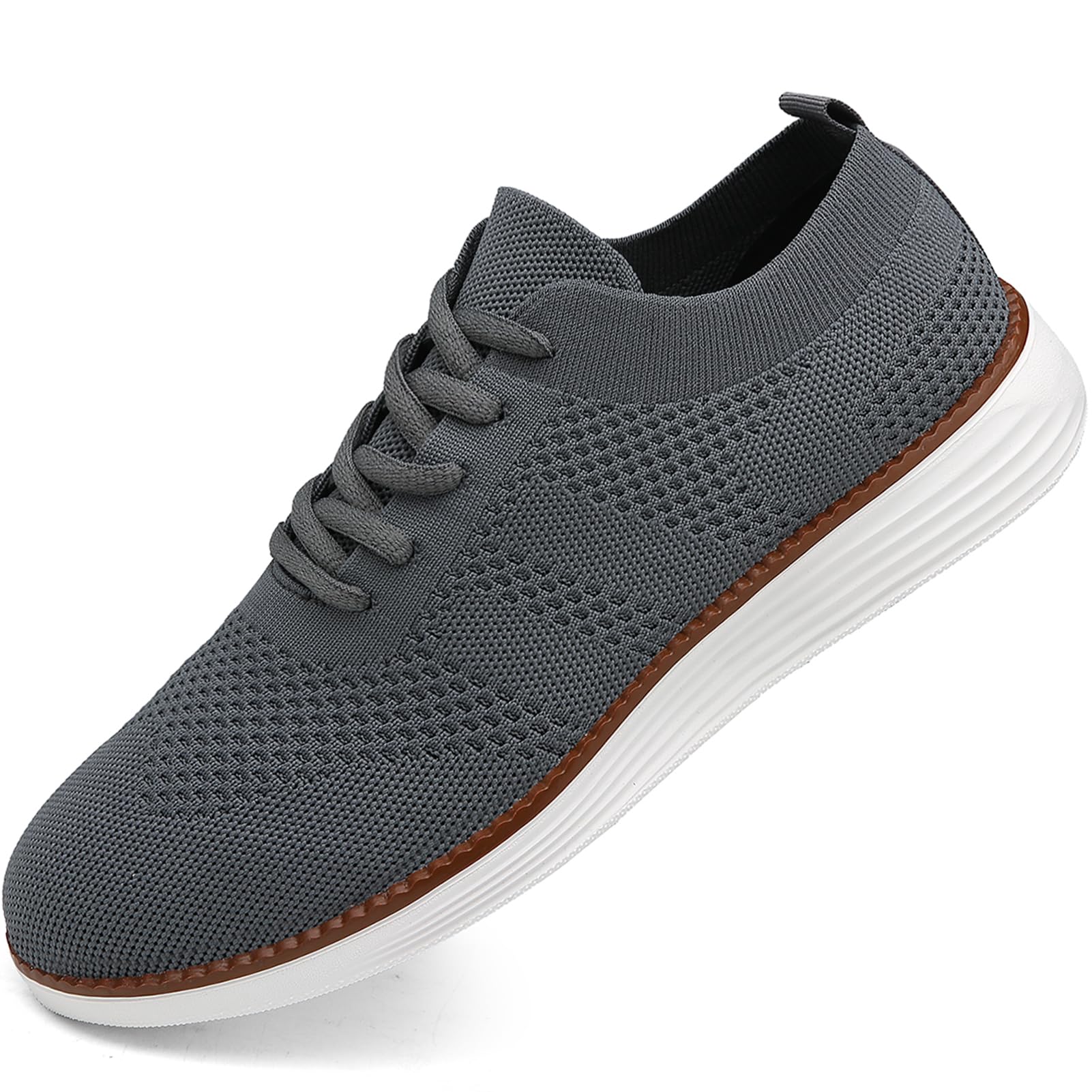FZJIALI Schuhe Herren Turnschuhe Laufschuhe Atmungsaktiv Anzugschuhe Business Bootsschuhe Formale Moderne Klassische Freizeit Hochzeit Sneaker