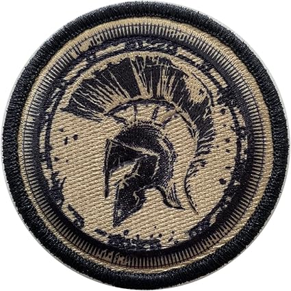 Molon - Helmet - 3" Circle Tactical Morale Patch - Coyote