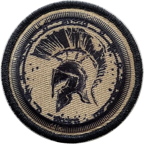 Molon - Helmet - 3" Circle Tactical Morale Patch - Coyote