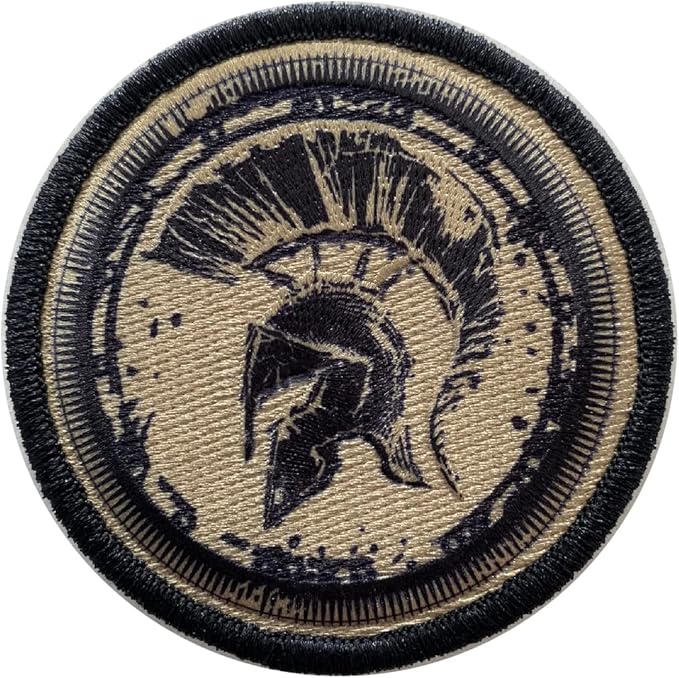 Molon - Helmet - 3" Circle Tactical Morale Patch - Coyote