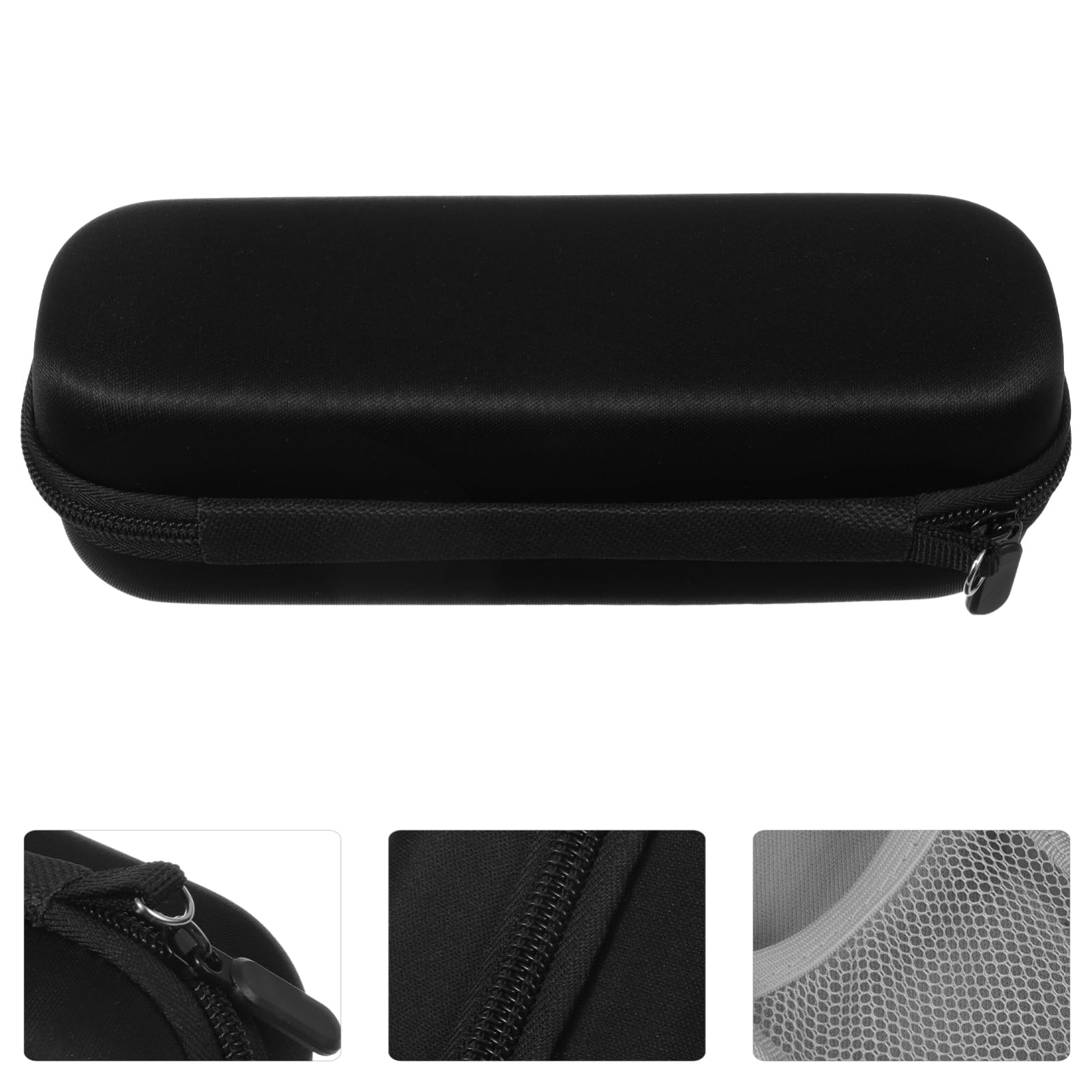 FRCOLOR 5 Piezas Estuche de Cepillo de Dientes Eléctrico y Portátil Bolsa de Almacenamiento para Cepillos de Dientes para y Protección de Color Negro